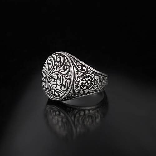 Pencil Workmanship 925 Sterling Silver Ring - 1