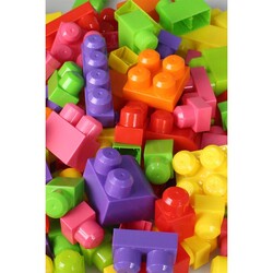 Play Blox Building Toys 56 Pieces Bright Colors Mega Block Set with Bag 2892 - 5