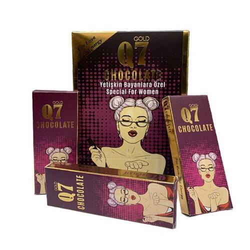 Q7 Women's Turkish Chocolate 25 gr 12 Pieces - 1