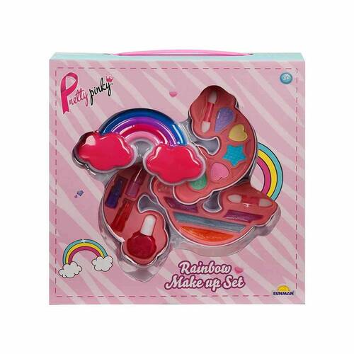 Rainbow Shaped 3 Tiers Makeup Beauty Set - 2