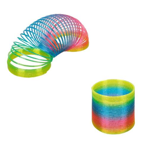 S00001161 Rainbow Colored Stress Spring is the Price of 1 Piece - 2