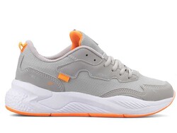 Scott 011 Men's Sneakers Leather - Ice/White/Orange - 1