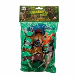 Set of 9 Dinosaur Figures 12-20 cm - 2