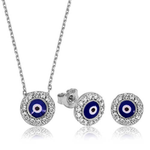 Silver Evil Eye Women's Set - 1