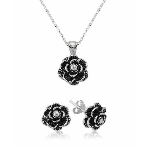 Silver Floral Women's Set - 1