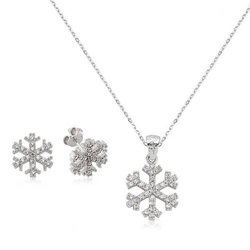 Silver Snowflake Women's Set - 1