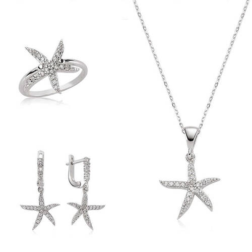 Silver Starfish Women's Set - 1