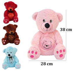 Sitting Plush Bear with a Belly 38 cm - 2