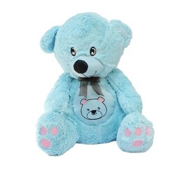 Sitting Plush Bear with a Belly 38 cm - 6