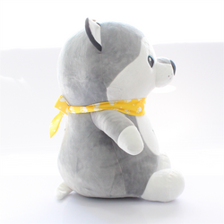 Sitting Pug and Wolf Plush Toy with Scarf 40cm Price is for 1 Piece - 9