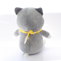 Sitting Pug and Wolf Plush Toy with Scarf 40cm Price is for 1 Piece - 10