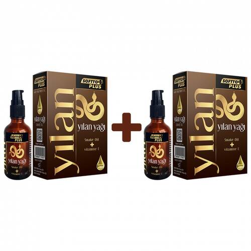 SOFTTO PLUS 2 PACK HAIR CARE OIL WITH SNAKE OIL - 1