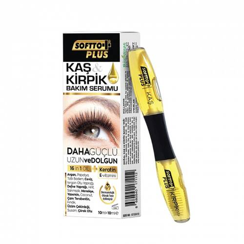 SOFTTO PLUS EYEBROW AND EYELASH CARE SERUM 10+10 ML - 1