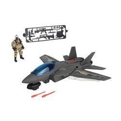 Soldier Force Air Military Airplane Hawk Attack Game Set with Sound and Light - 4