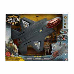 Soldier Force Air Military Airplane Hawk Attack Game Set with Sound and Light - 2