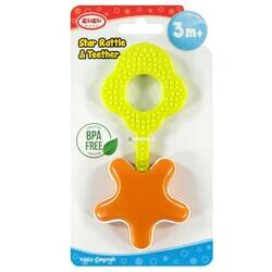 Star Rattle Bpa Free - 2