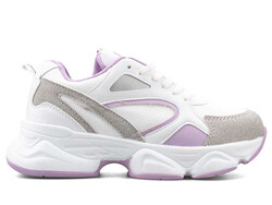 Texin 3740 Women's Sneakers Skin - White/Purple - 1