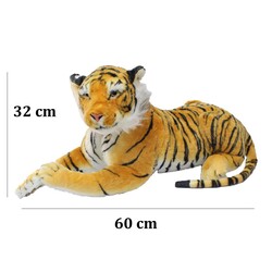 Tiger Plush Toy with Roaring Sound 60 cm - 5