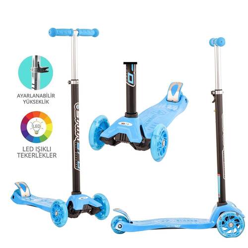 Torutoys Blue Twist Light Scooter Red - 1