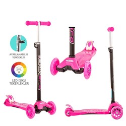 Torutoys Maxi Twist Lighted Scooter Pink - 1