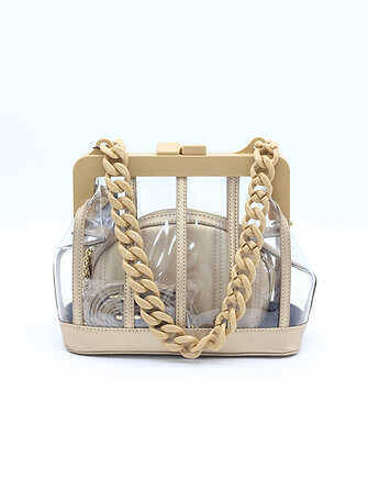 Transparent Look Shoulder Bag - 1