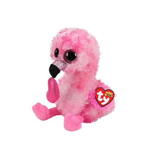 Ty Beanie Boo's Flamingo 15 cm Plush Toy - 1