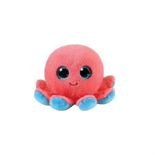 TY36390 Plush Sheldon Octopus Coral Reg - 1