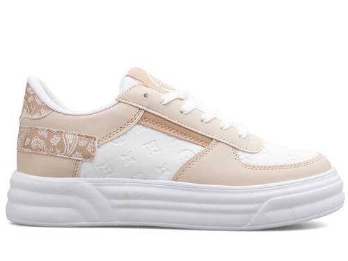 Udro 344 Women's Sneakers Skin - Beige - 1