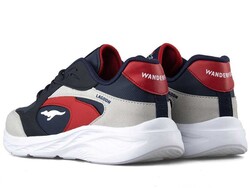 Wanderfull Men's Sneakers Skin 4235 - Navy/Ice/Red - 3