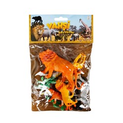 Wild Animals Animal Play Set with Bags - 4