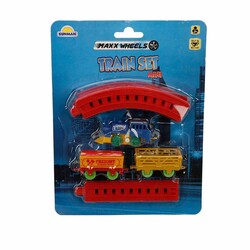 Wind-Up Rail Mini Train Set 11 Pieces - 1