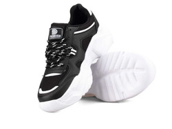 Women's Sneakers Dark Step 143 Anark - Black/White - 3