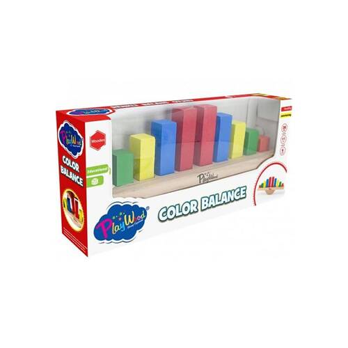 Wooden Colorful Balancing Game - 1