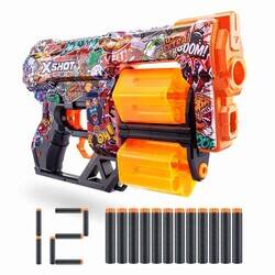 X-Shot Skins Dread 12 Bullets Sponge Dart Shooting Gun 31 cm - 7