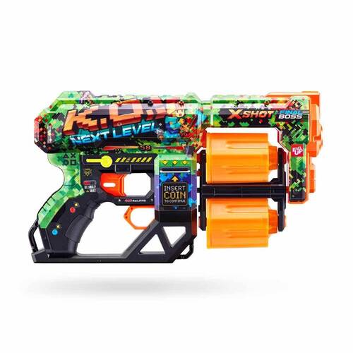 X-Shot Skins Dread 12 Bullets Sponge Dart Shooting Gun 31 cm - 4