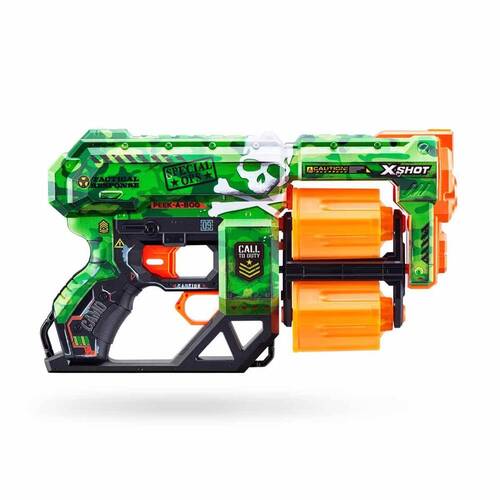 X-Shot Skins Dread 12 Bullets Sponge Dart Shooting Gun 31 cm - 6