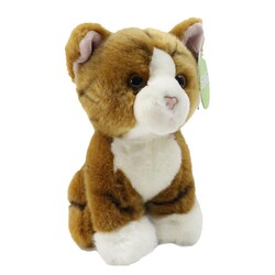 Yellow Kitten Plush Toy 18 cm - 2