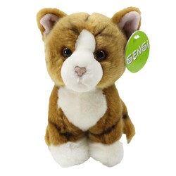 Yellow Kitten Plush Toy 18 cm - 3